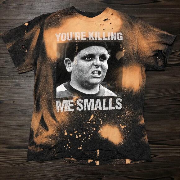 Other Other - Distressed Acid Washed Sandlot Graphic Tee